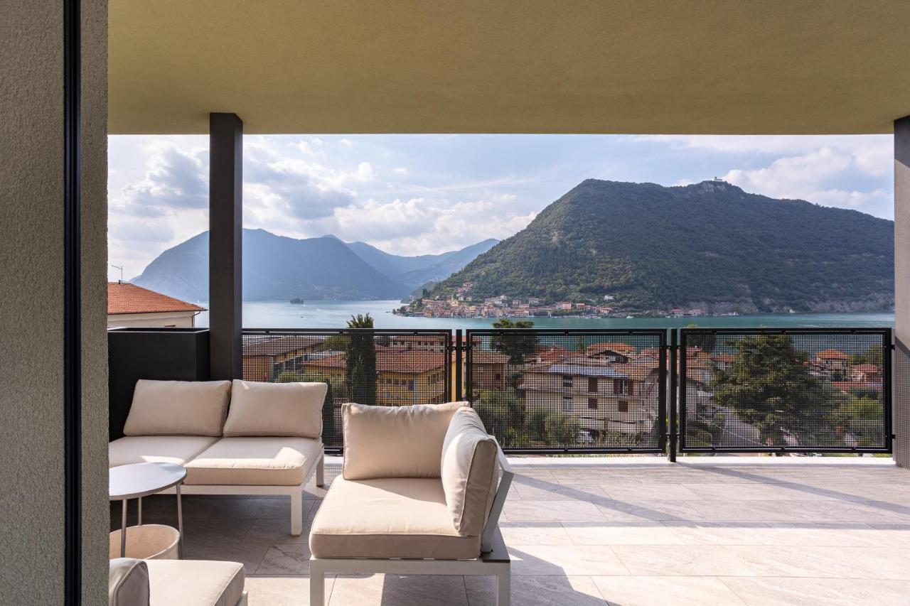 Lake Iseo Panorama Sulzano Exteriér fotografie